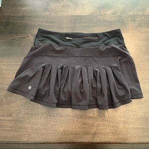 Lululemon Black Tennis Skirt